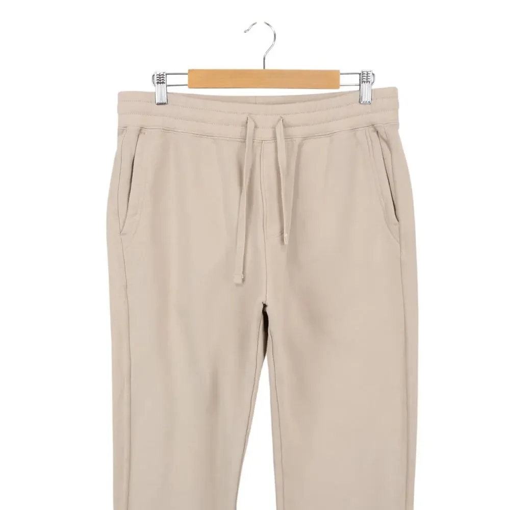 NWOT American Giant Men's Classic Sweatpant Jogger Cobblestone Tan Size Medium
